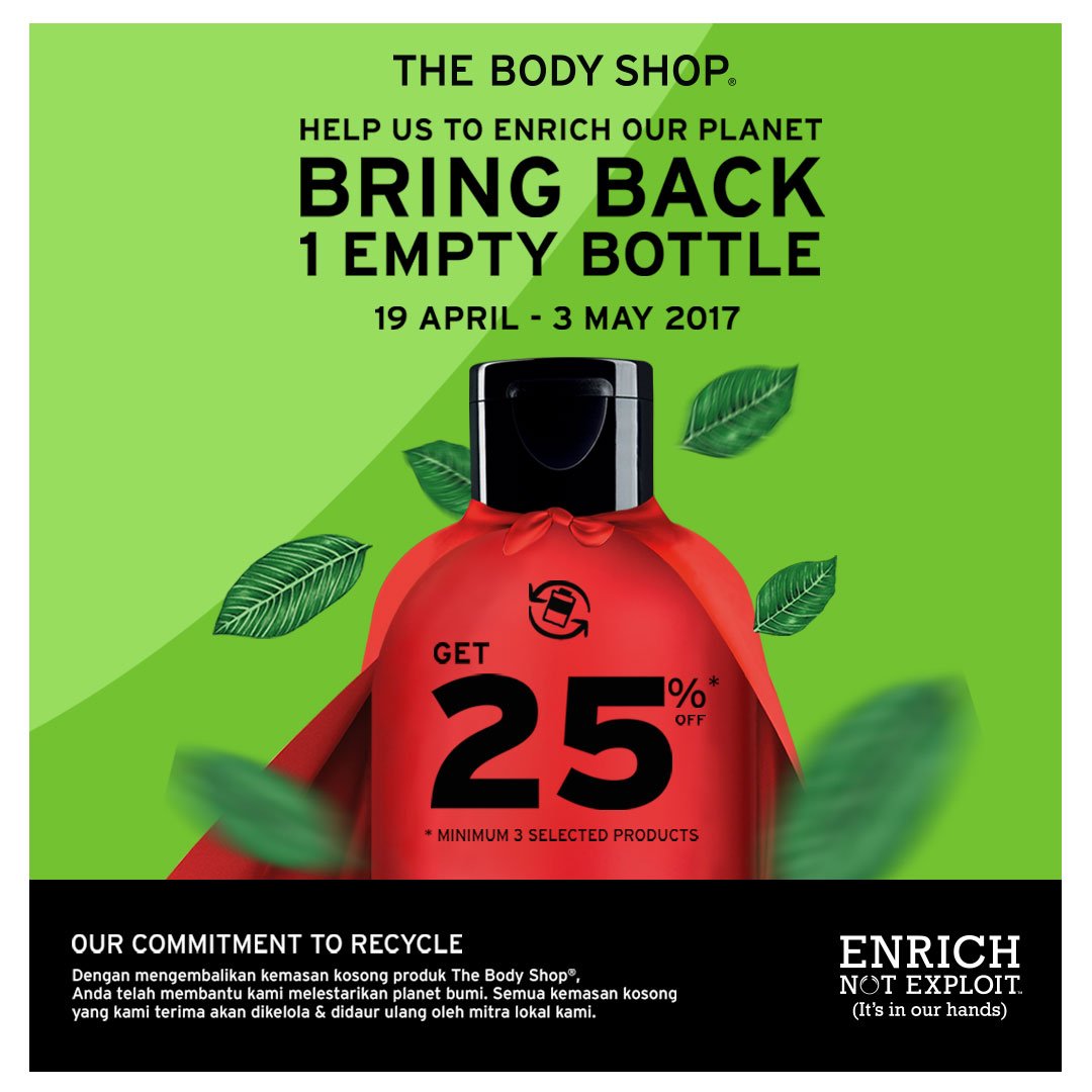 The Body Shop Indo En Twitter Bringbackourbottles Bring 1