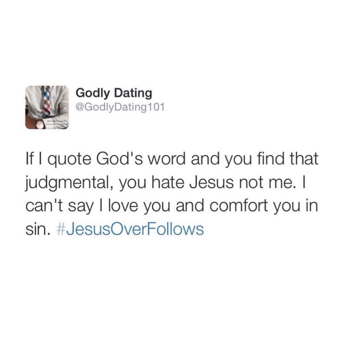 God dating 101
