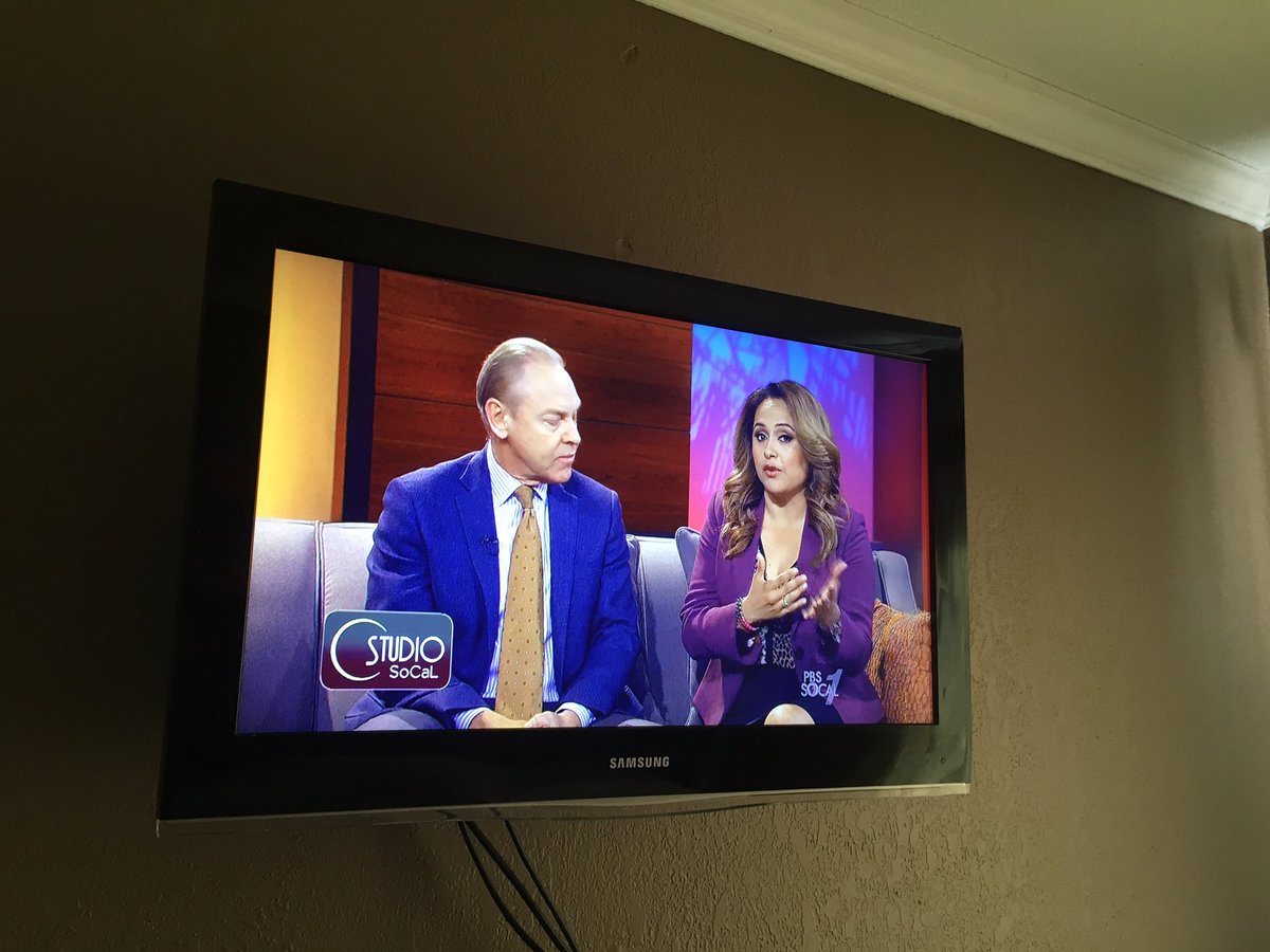 e_espinosa's tweet photo. #studioSoCal we are on now!!!! @PBSSoCal https://t.co/hhrazdJG3P