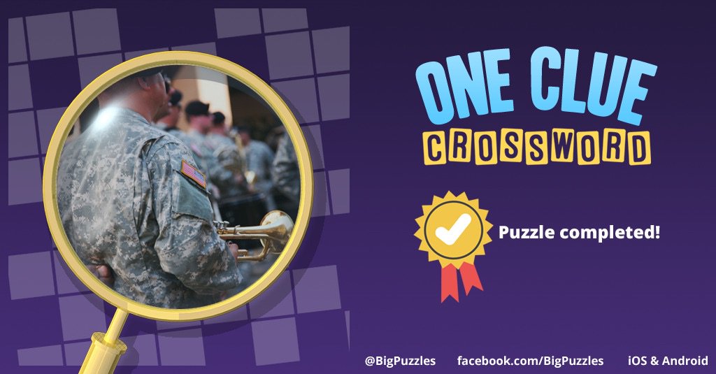 I completed a puzzle in One Clue Crossword. Play now for free!
onecluecrossword.com #OneClueCrossword