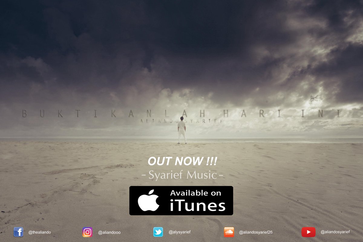 its up on iTunes Store now inlcude the official Ringtones #BuktikanlahHariIni itunes.apple.com/id/album/bukti…
