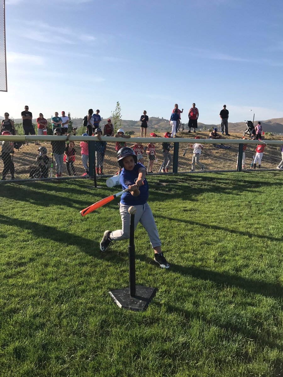 cityofmenifee's tweet image. MLB's Pitch, Hit and Run showdown for Menifee youth is underway now at AMR baseball field!! Who will advance to May 5 regionals in Menifee?!