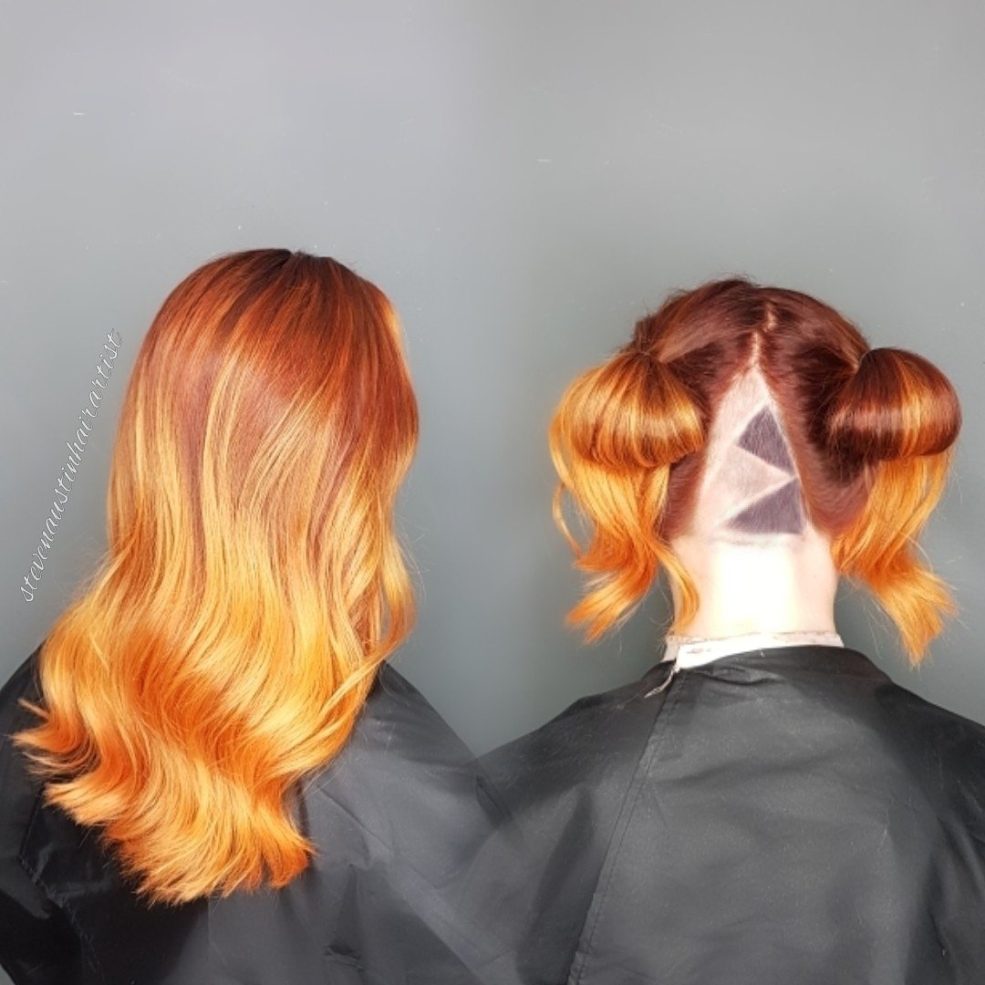 Steven Austin On Twitter Copper Ombre With Undercut On My