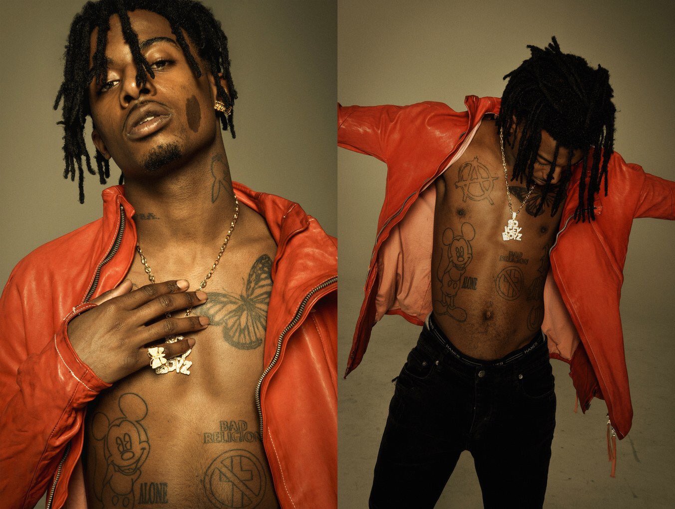 All Carti fans on X: Take a peek at some of Playboi Carti's tattoos. Take  a guess at what they mean.  / X