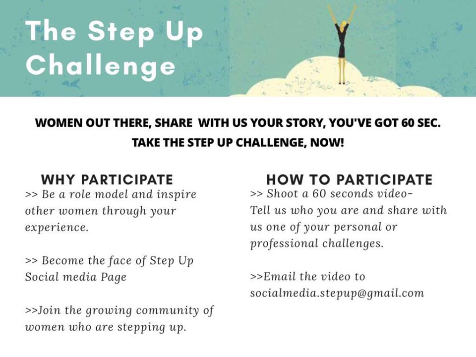 Author_AnjuJain's tweet photo. Take the #StepUpChallenge &amp; become the face of StepUp social media page. Send ur entries at socialmedia.stepup@gmail.com
#ReadStepUp #Women https://t.co/wmjqoIoocQ