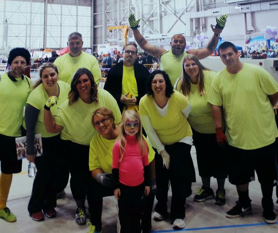 Pulling a plane for Indiana Children's Wish Fund! ✈️