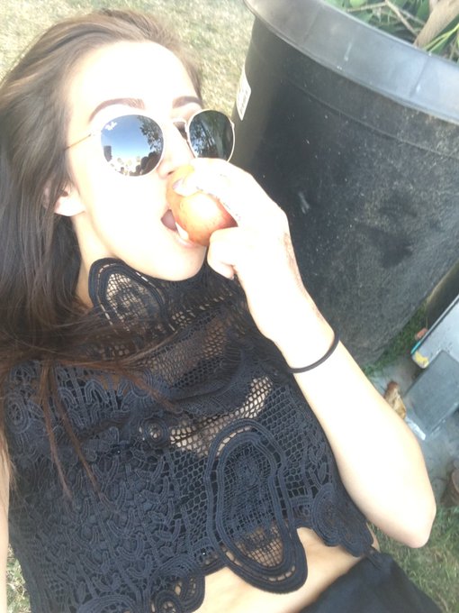I always bring an apple to festivals https://t.co/Br8XWpiKau