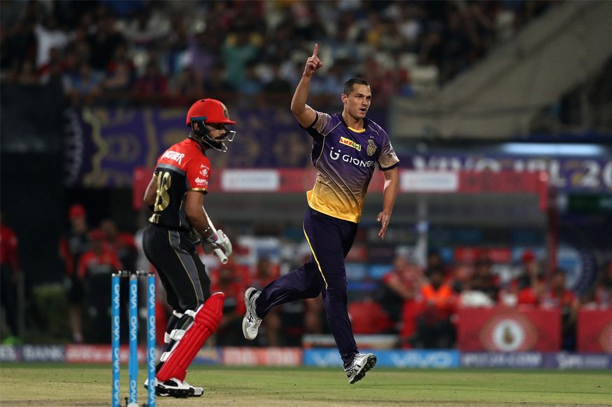 FaaST_CricBuzz's tweet photo. #IPL_2017 : @KKRiders vs @RCBTweets: Star of the Match - Nathan Coulter-Nile 3/21
#CoulterNile https://t.co/k9N8JH3EwY