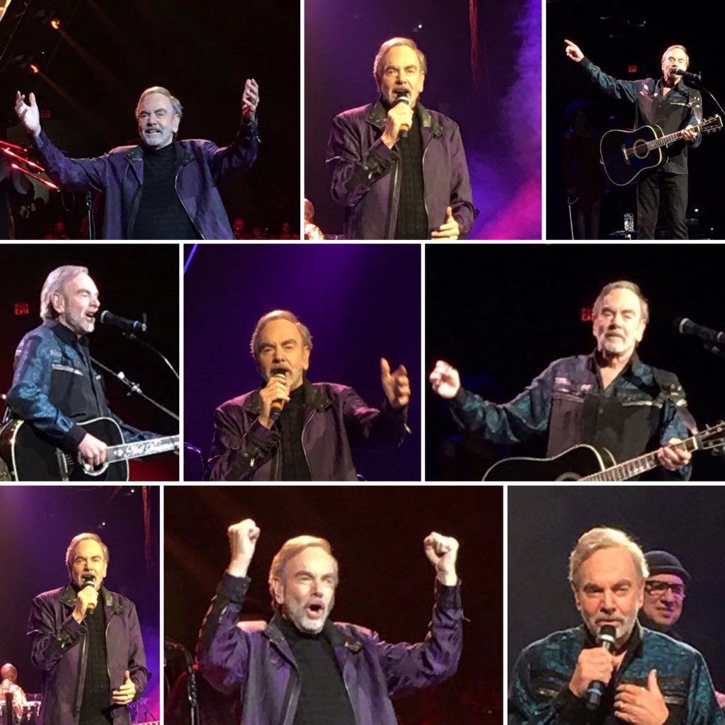 F1Richie's tweet photo. Thank you @neildiamond for an incredible evening of great songs, emotion & brilliance. #NeilDiamond #neildiamond50 #sogoodsogood https://t.co/Z0R9j3axBL