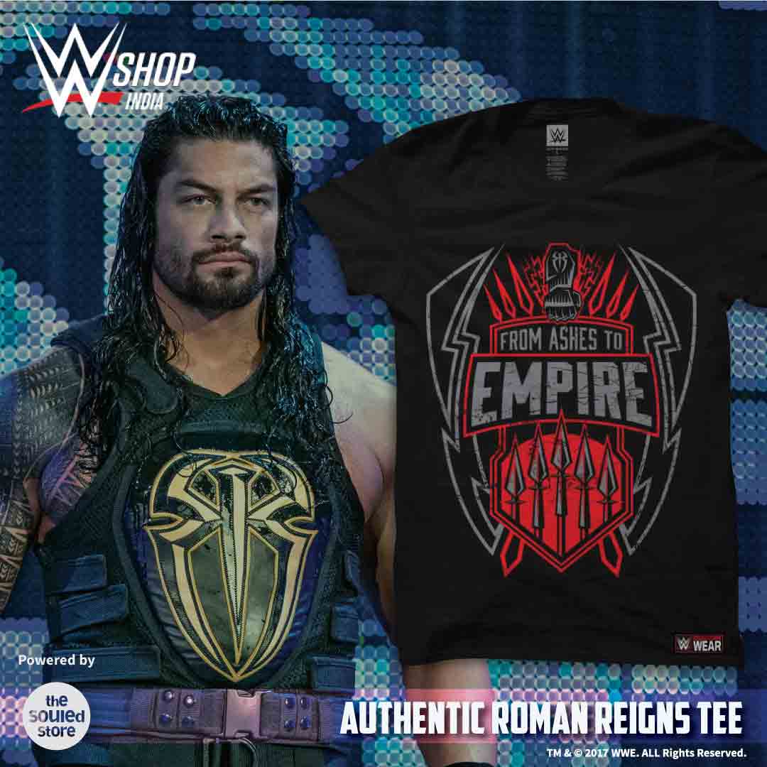 roman reigns t shirt price in india