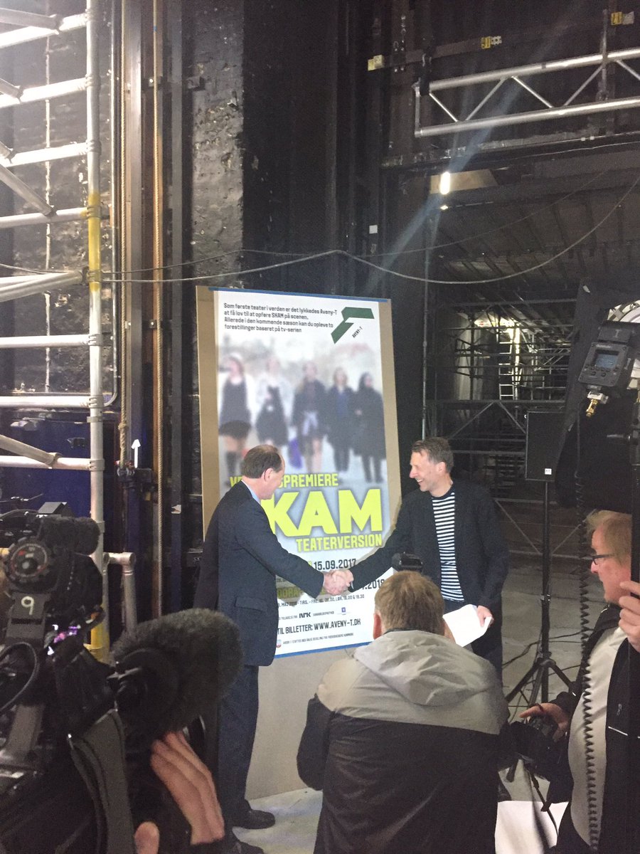 Glad for å kunne støtte <a href="/aveny_t/">Aveny-T</a>'s verdenspremierer på teaterversjonen av #Skam i #danmark 🎭#norgeidk 🇩🇰🇳🇴
