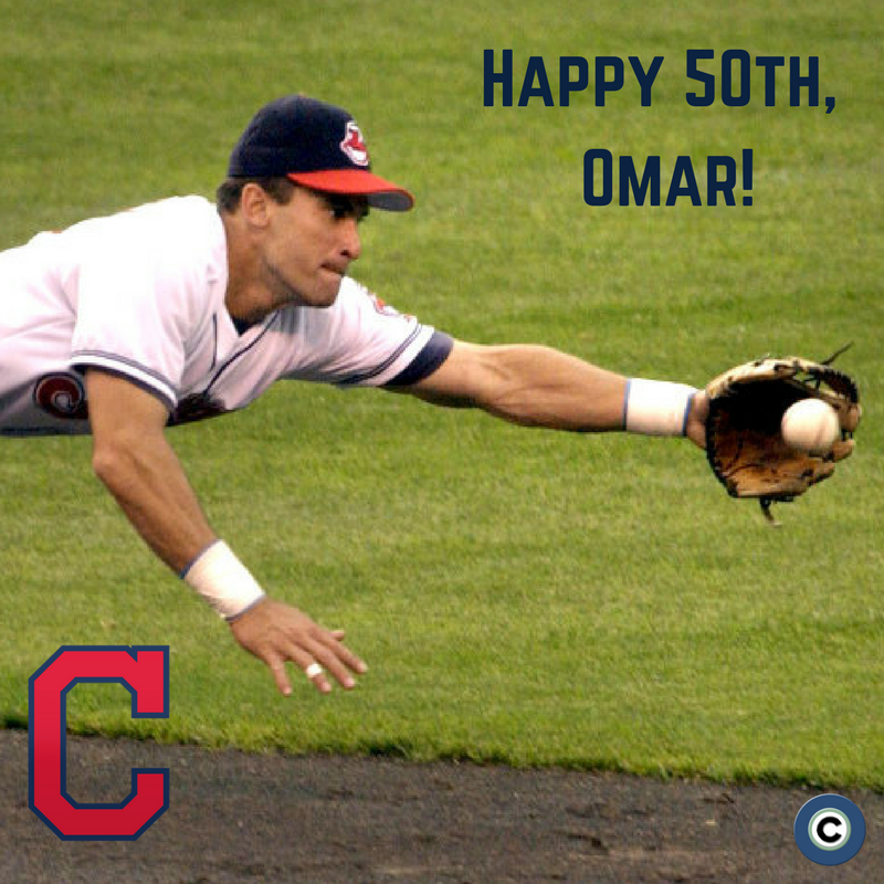 Omar Vizquel turns 50 today! Wish the Gold Glover a happy birthday! 