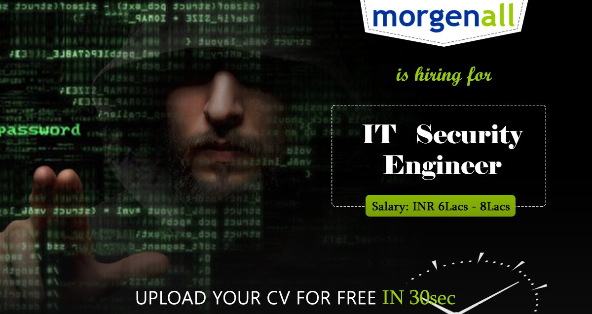 MorganAllJobs's tweet image. We have immediate #Job openings for #ITSecurityEngineer. The applicant should have 4 to 6 years of experience.
bit.ly/2p8TIjT