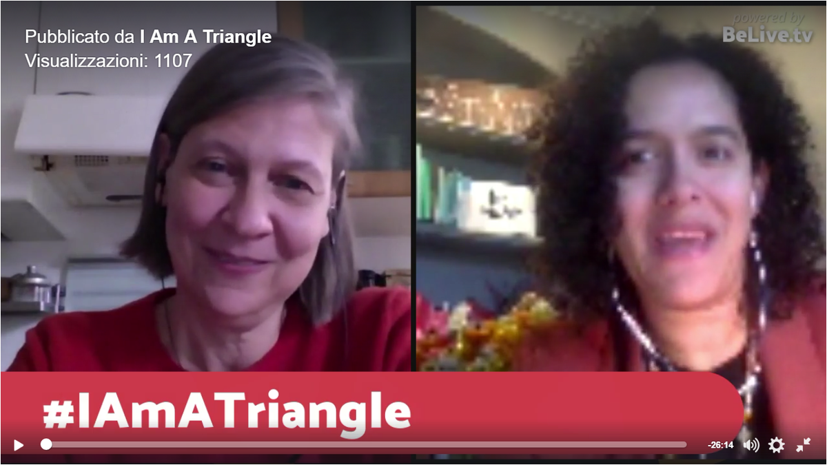 Expatclic's tweet photo. Claudiaexpat had lovely conversation with great @Naomi_Hattaway on #linguisticempathy,a topic very dear to us! @landiniclaudia #IAmATriangle https://t.co/FxUuNFxlsO
