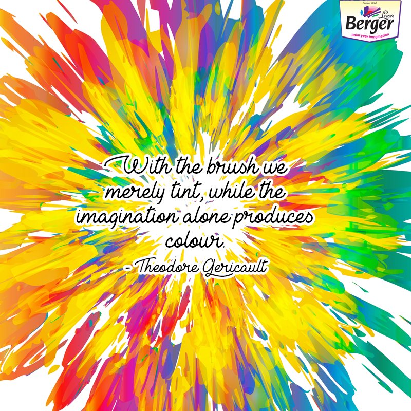 BergerPaintsInd's tweet photo. #ColourQuotes #QuoteOfTheWeek https://t.co/7Dlt8ucQrN