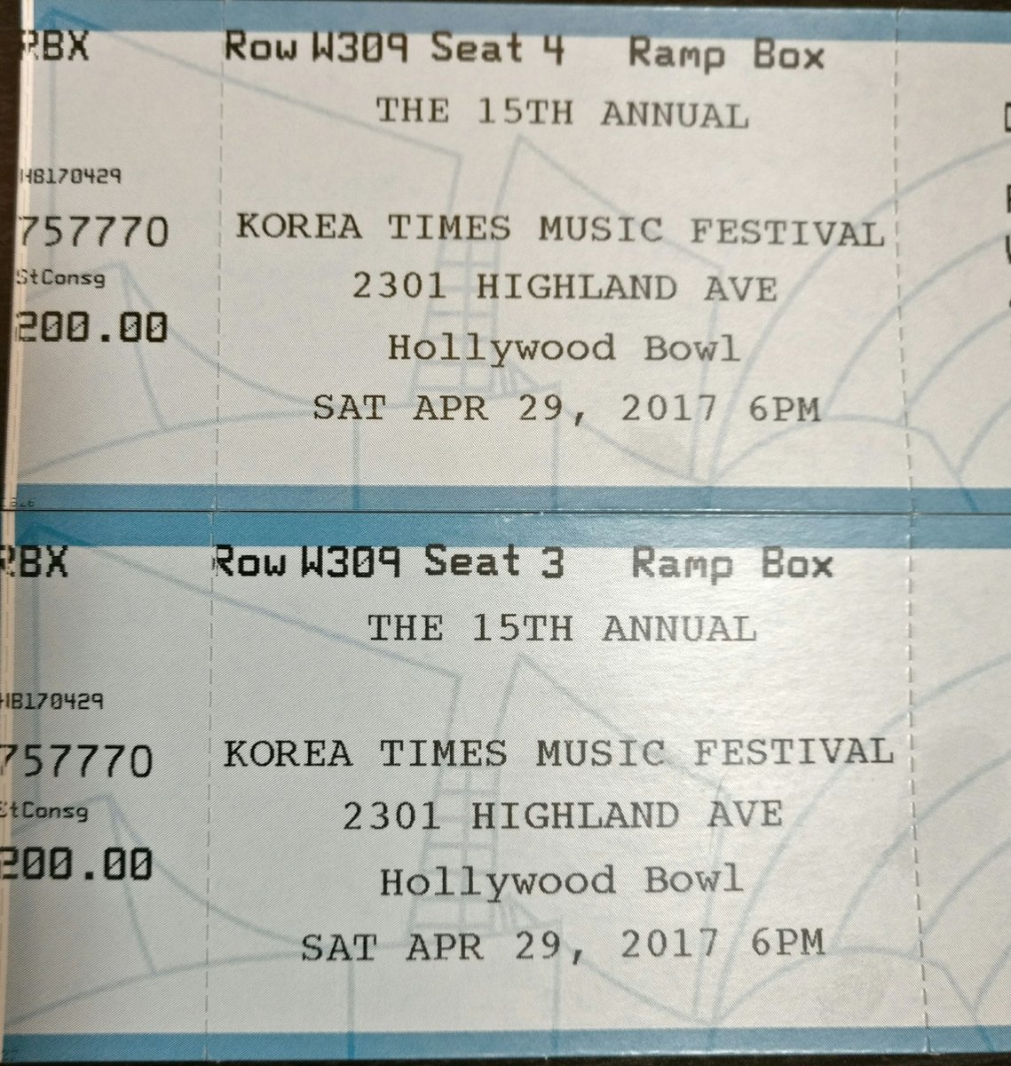 Rw 628 On Twitter Selling 2 Tickets To Korea Times Music