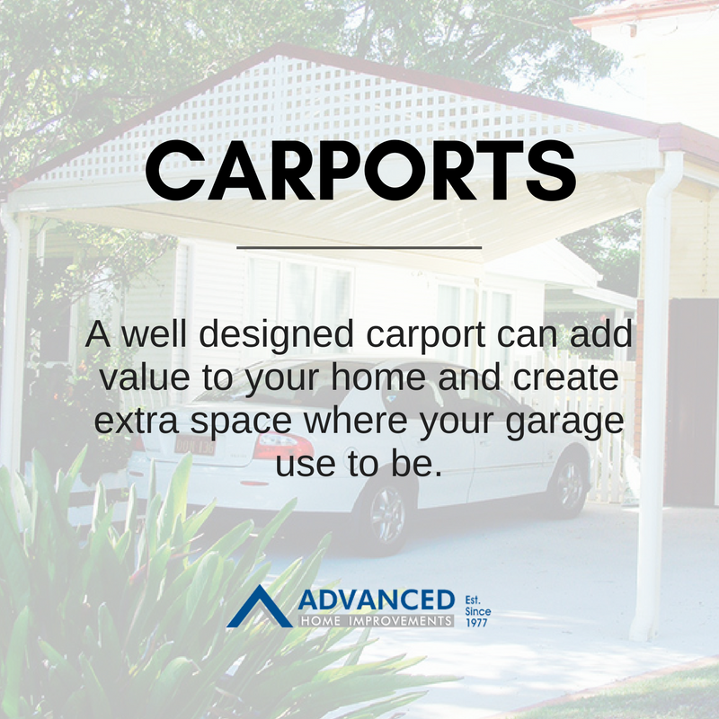 AdvancedHomeImp's tweet image. A well designed carport can add value to your home and create extra space. Ask us for a quotation: buff.ly/2q5vxlA