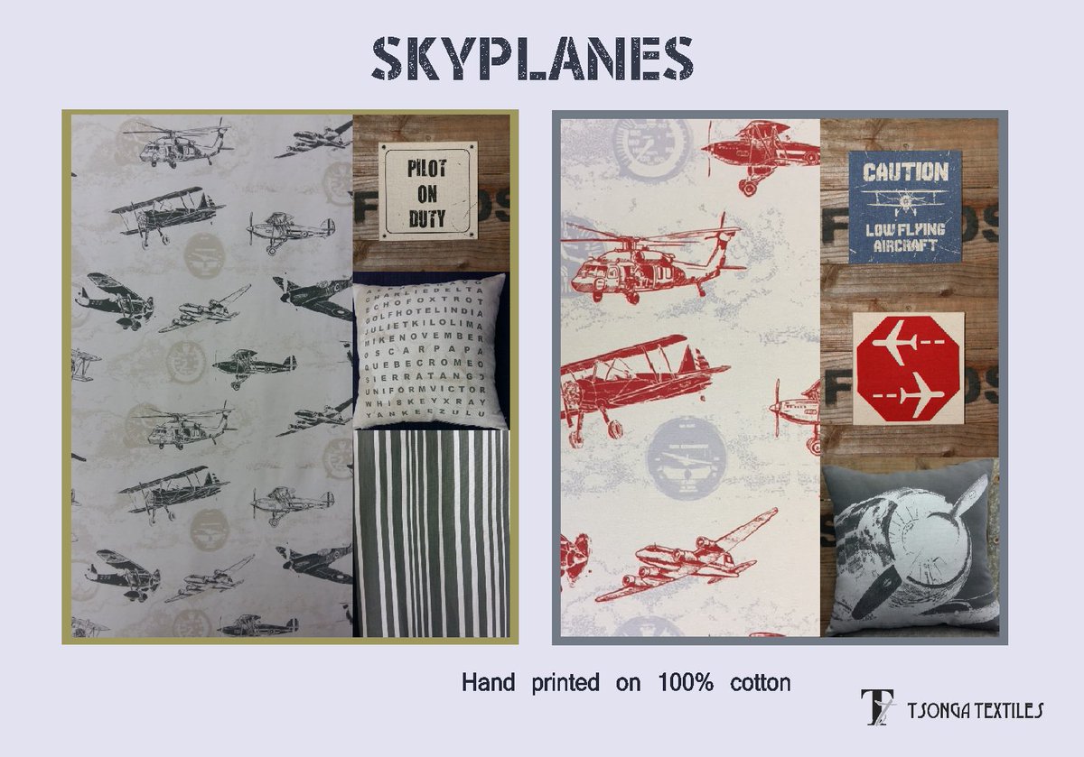 TsongaTextiles's tweet image. For our #fabric Collection, Skyways.