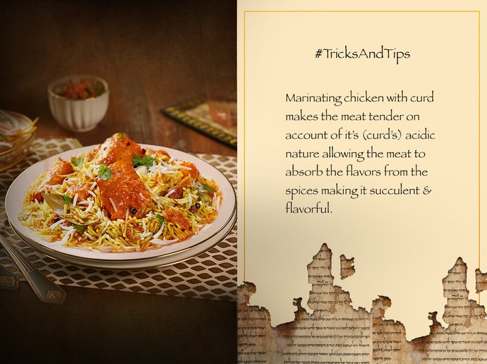 BehrouzBiryani's tweet photo. Bahrayni, the chief chef of Behrouz had a few #TrickAndTips up his sleeves to make the best out of the meat! https://t.co/Xfe20zhAz9