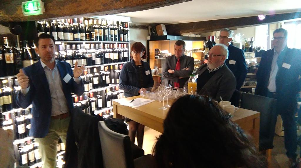 " Se rencontrer, échanger, partager animer son territoire" la proposition d'Hugues Frioux Vice Président de la CCI