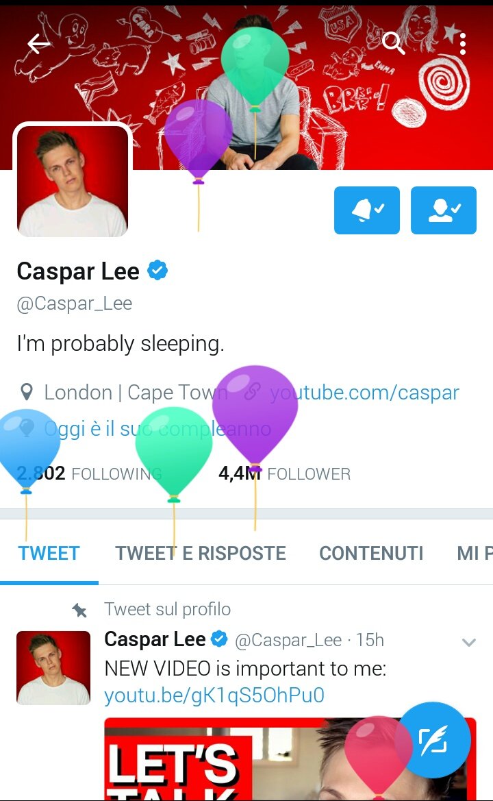 Happy birthday    Look at these balloons, your account is finally cool   