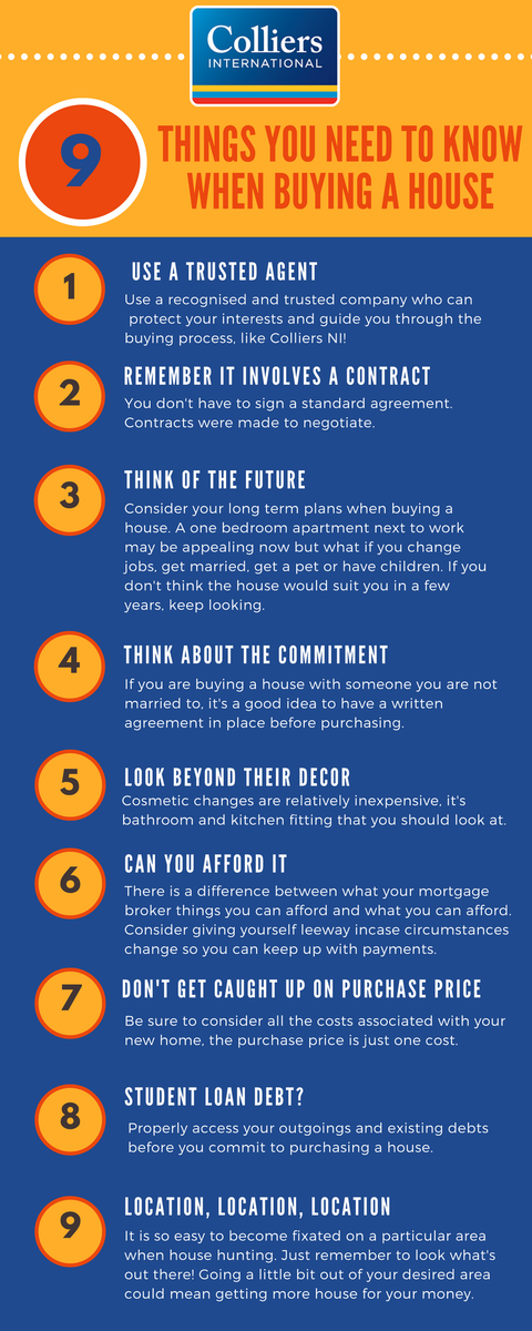 Colliers_NI's tweet photo. '9 Things You Need To Know When Buying A House', with some great tips + advice to help you make a step on the #property ladder. #ColliersNI https://t.co/LR2YLtW0os
