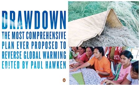 #Nets2Carpet delighted to be featured in @ProjectDrawdown, #industrialrecycling one of 100 solutions to tackle #globalwarming #EarthDay