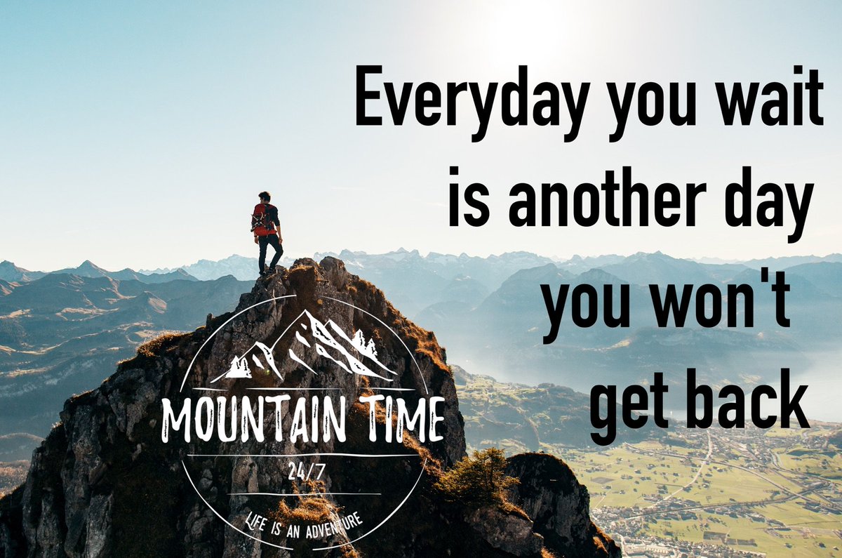 MTime247's tweet photo. Our #quote of the week #lifeisanadventure #life #mtime247 #Instagram #quotes #mountains #hiking #inspiration https://t.co/dezjRd7T55