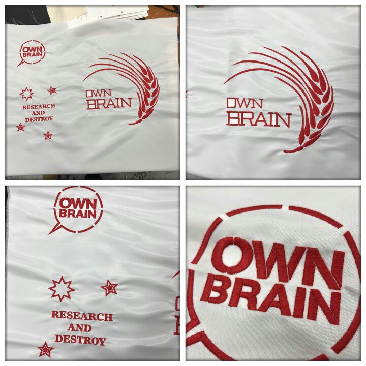 Ian Brown on Twitter: "OWN BRAIN a new clothes label coming from ...