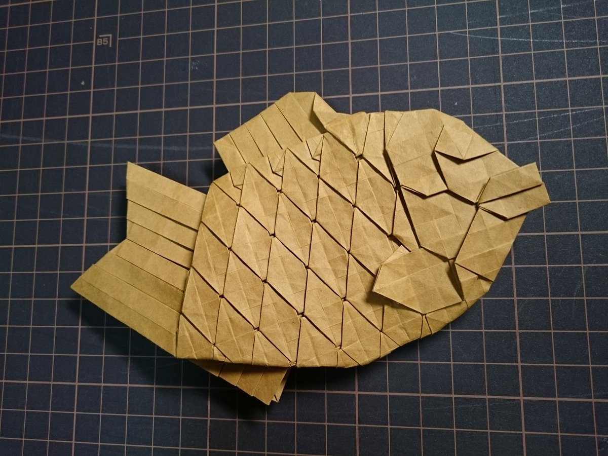 ベスト タイ 鯛 折り紙 無料の折り紙画像