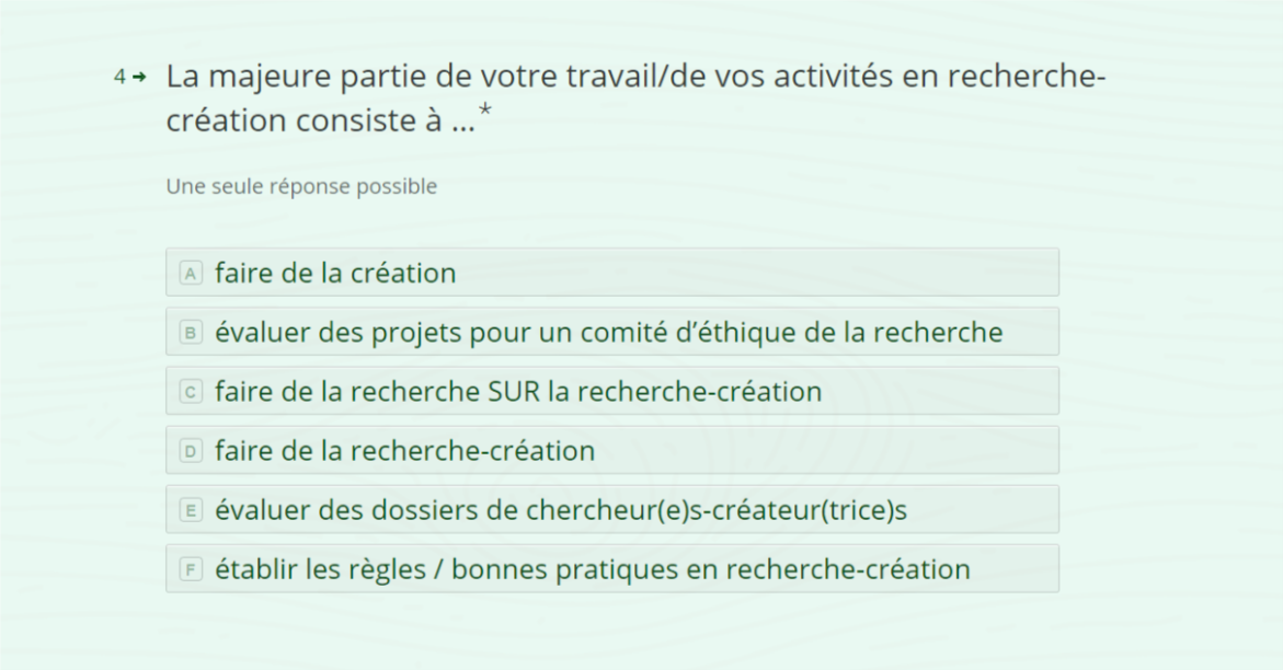 RCR_Creation's tweet photo. Concerné par la conduite responsable en #RechercheCréation? La date limite de notre sondage est étendue au 30 avril: https://t.co/C1DOU1Nfpy https://t.co/NE9TPaVJ9J