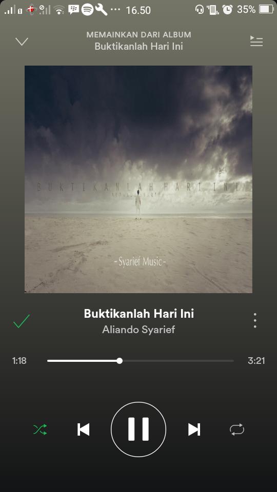 Laguu baru nya Top😍😍😘 <a href="/alysyarief/">Aliando Syarief.</a> #BuktikanlahHariIni