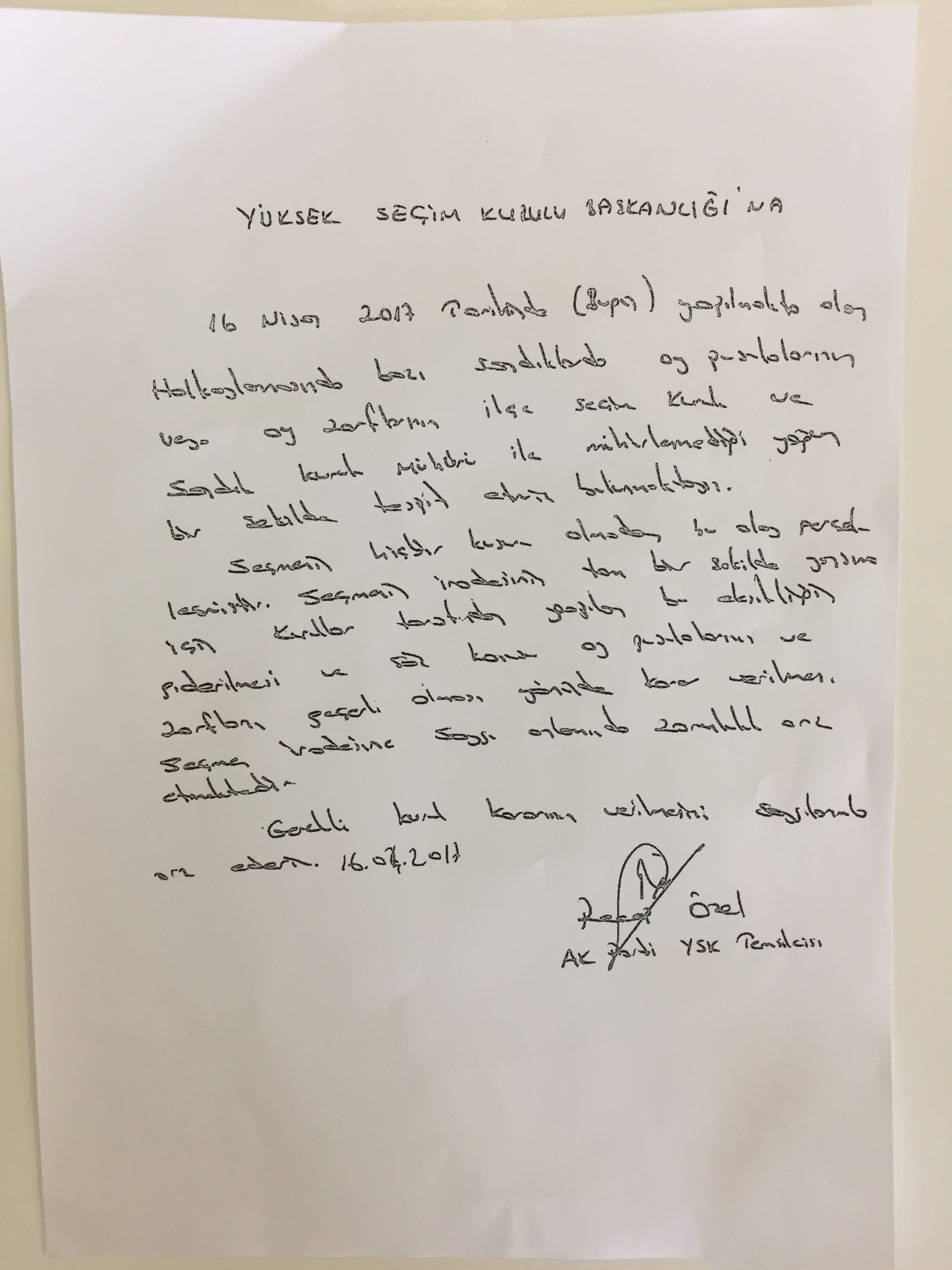 Tan Tunali on X: How a handwritten note gave Erdogan an