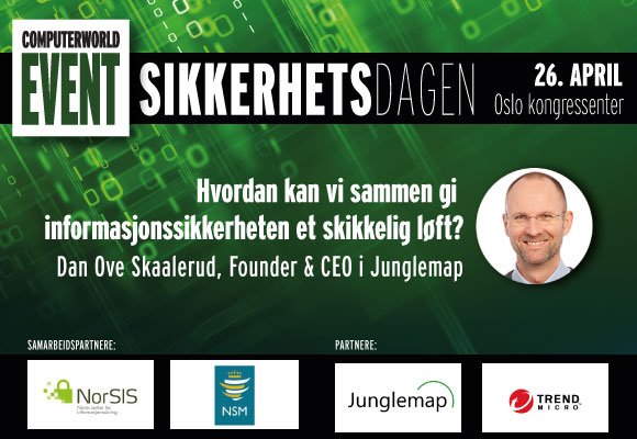 Hvordan kan vi sammen gi informasjonssikkerhet et skikkelig løft?
hubs.ly/H078-4P0 @ComputerworldNO #sikkerhetsdagen