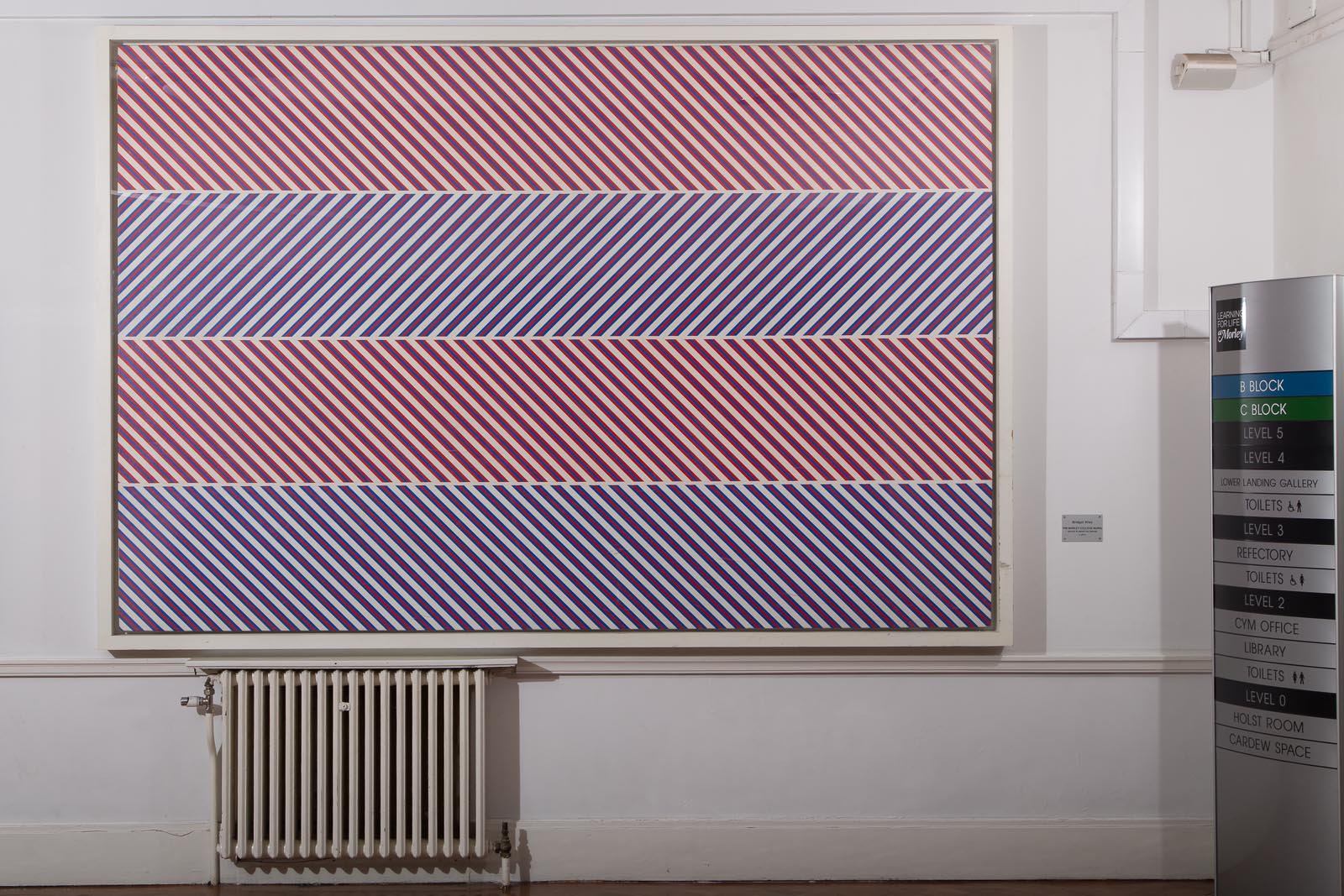 Happy Birthday Bridget Riley! has it\s very own Riley. Have you seen it yet 