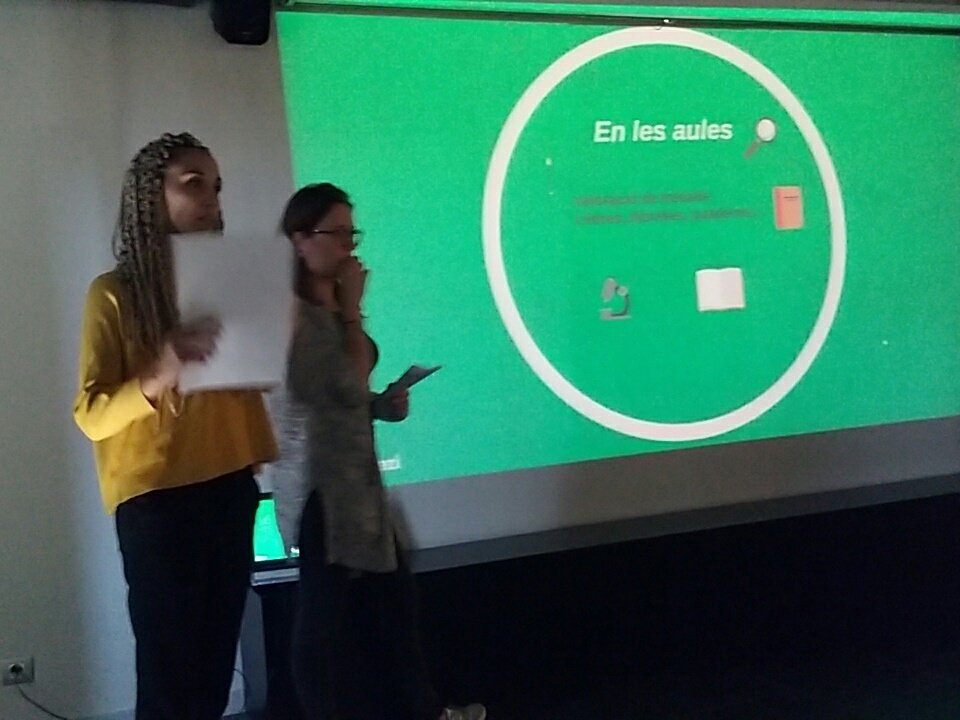 #escolarural2017
Comencen les comunicacions a la sala 4.