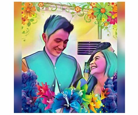 Prilly With Oppa Tersayang 😁😚❤ #keyenn 👌