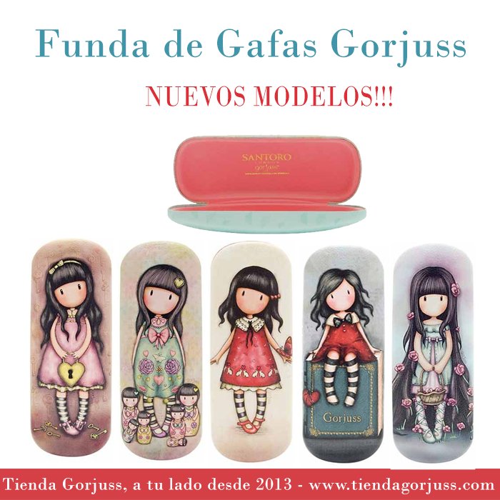 Funda de gafas Gorjuss Autumn Leaves rigida  Tienda online de regalos y  merchandising - Mis Personajes Cáceres