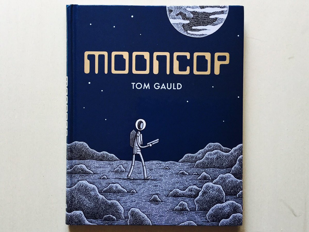 OnPrintedPaper's tweet photo. "Mooncop": a passeggio sulla #luna con @tomgauld
Leggi di più 👉🏻 https://t.co/GLXcLQZfMN
#book #comics #graphicnovel #moon #space #mooncop https://t.co/Cxb1RvLSF2