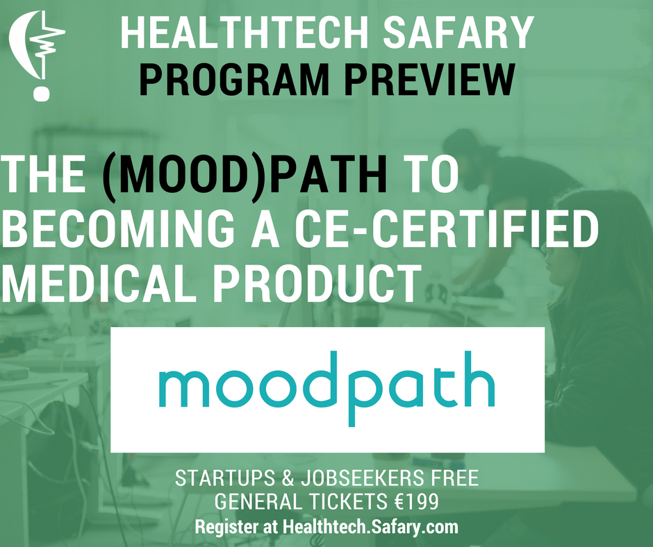 Who is interested in #Healthtech? Check out what @MoodpathApp will be speaking on when they open doors in #Berlin on the 16th &amp; 17th May.