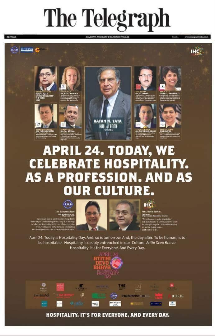 chefparminderbr's tweet photo. #HospitalityDay starts with honoring the winners. Let's #celebrate, #promote and #educate hospitality. 
#April24 @ttindia @subornobose https://t.co/KnbvLTNCFw