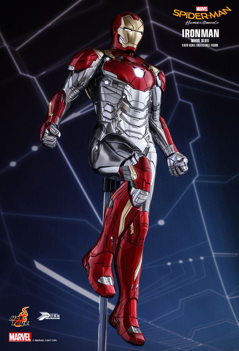 Hot Toys has unveiled their new Mark XLVII Iron Man figure from