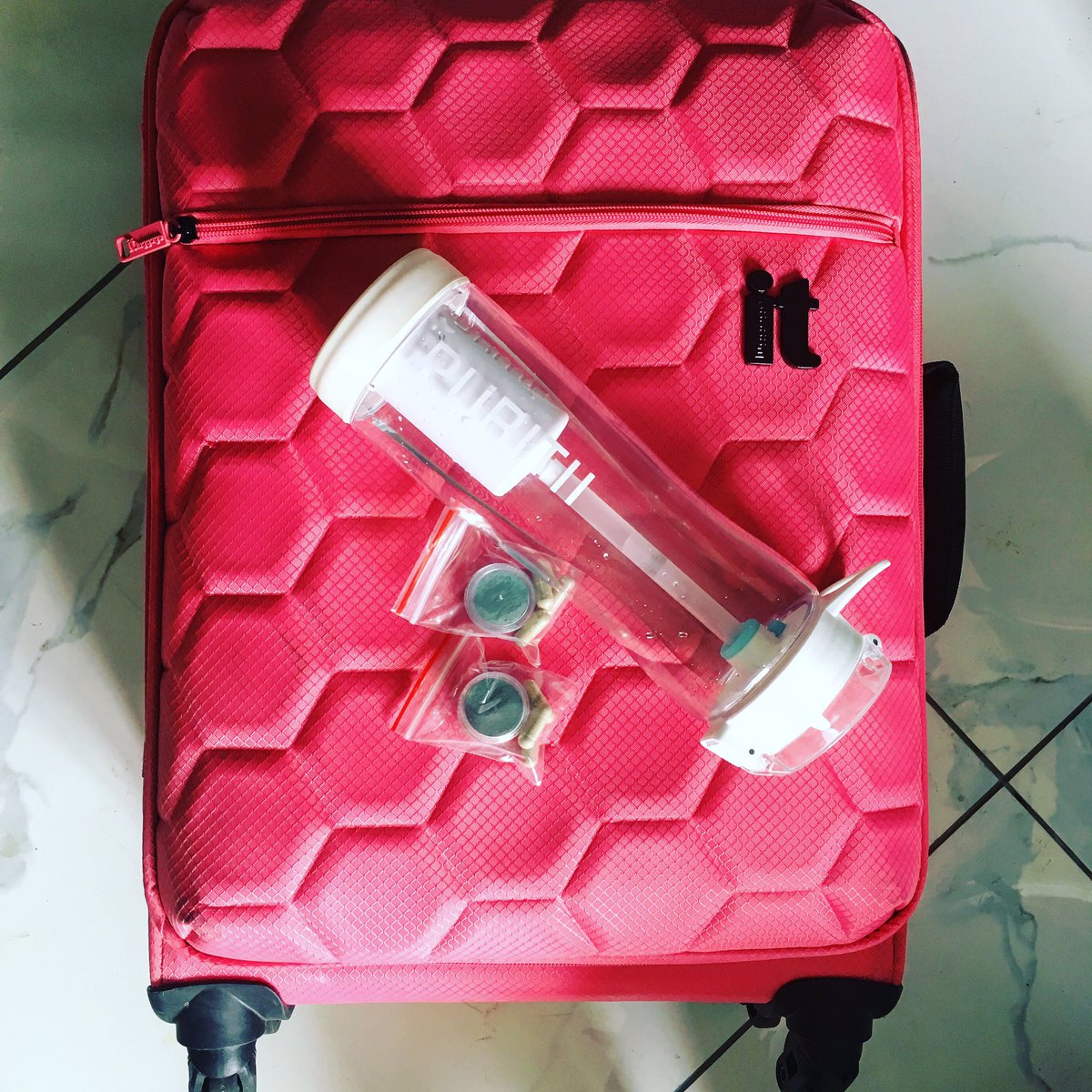 DonnaMarieGaga's tweet photo. off to #Birmingham to watch @BrunoMars #24kmagic tour. Let's party, got my hangover pack ready lol #rejuveniix #restoriix #ariix #puritii https://t.co/Qup4OnSsOu
