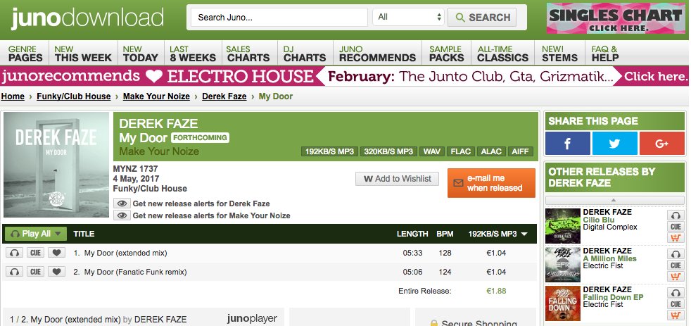 makeyournoize's tweet image. CHECK OUT NOW!! PREORDER IN JUNODOWNLOAD! junodownload.com/products/derek… #derekfaze #ibiza #DeepHouse #HouseMusic @VedranZavisic @derekfaze