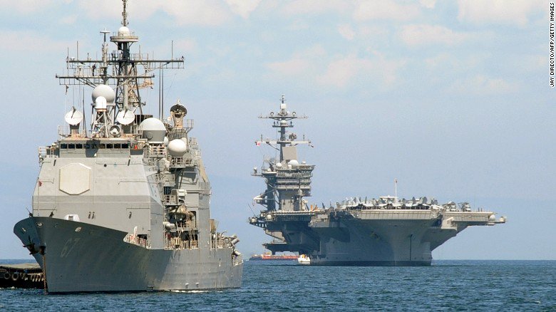North Korea: We are ready to sink American aircraft carrier with a single strike ln.is/PMtlz by #CNN via <a href="/c0nvey/">Convey</a>