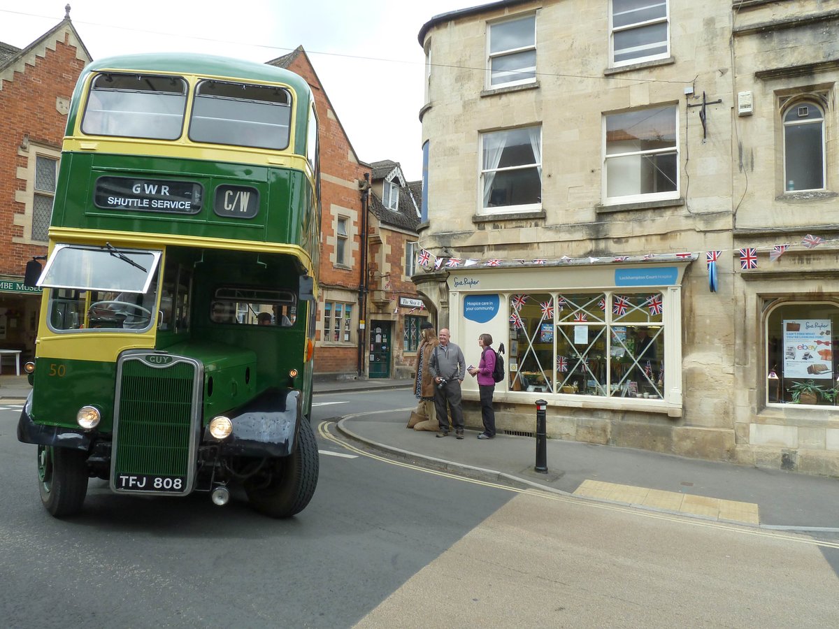 1940s' weekend was a success with many visitors to the town and came to buy vintage in the shop. Great support for #Winchcombe. #GWSR #1940s