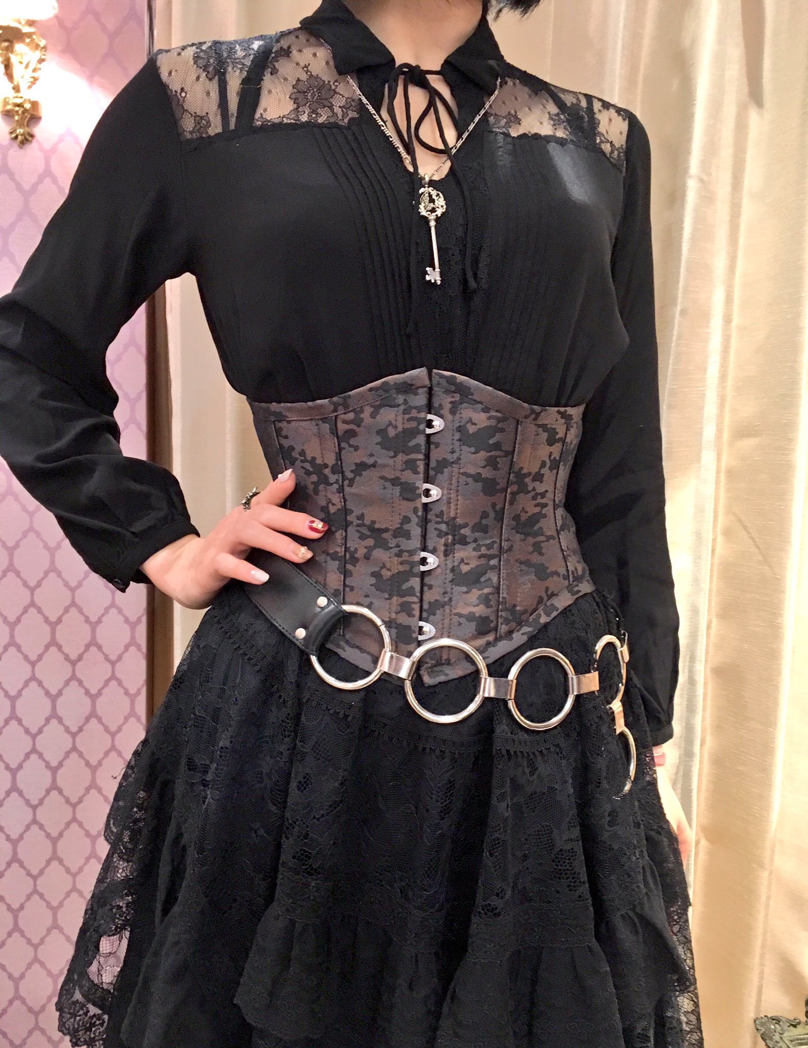 abilletage アビエタージュ製 ショートコルセット abilletage アビエ