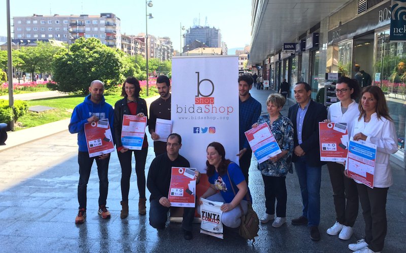 Sektoreari bultzada emateko doako tailer eta txarlak eskainiko ditu <a href="/bidaShop/">BidaShop</a>-ek #Irun bidasoa.hitza.eus/2017/04/24/sek… …