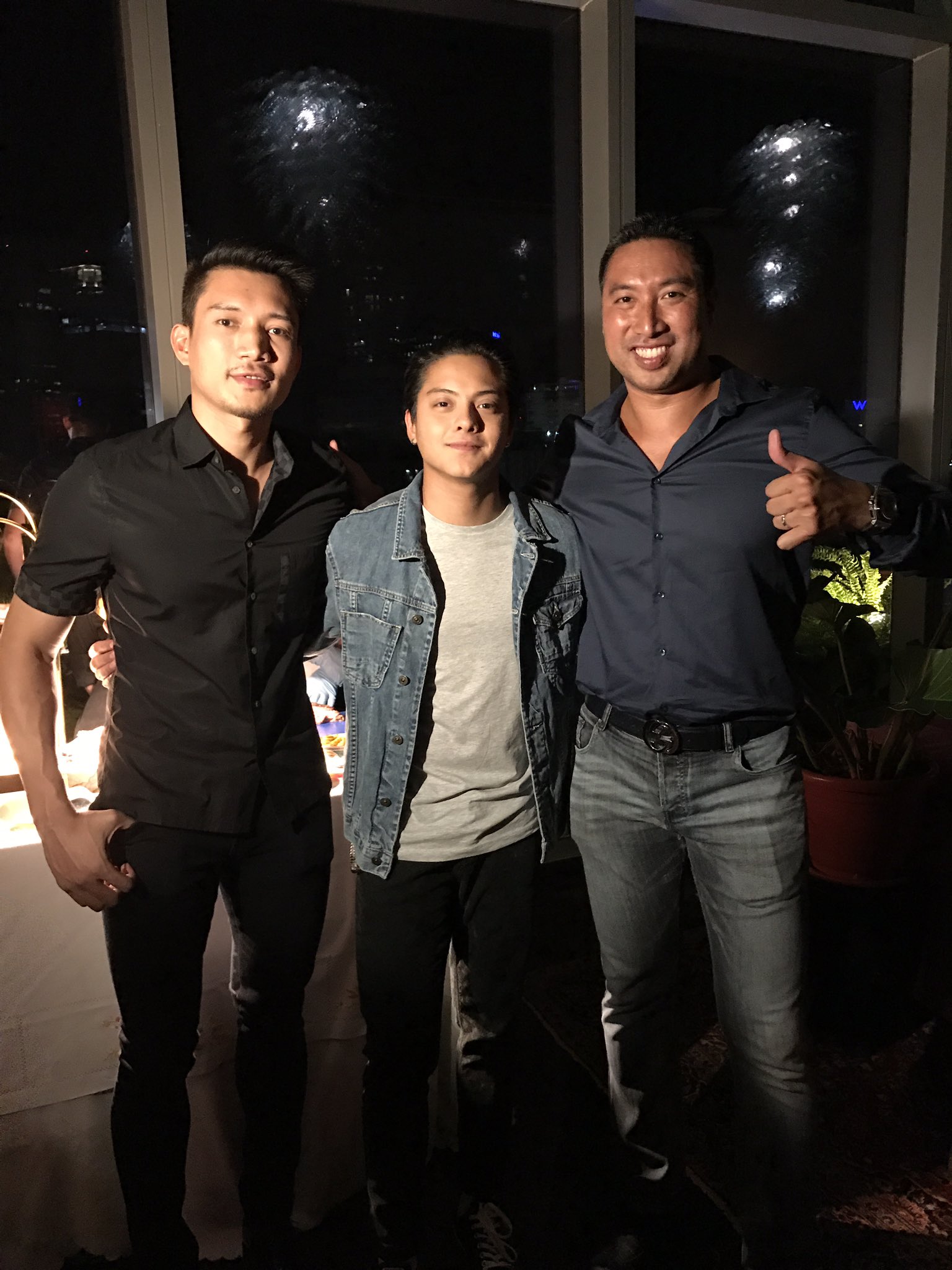 \" Happy surprise birthday to our dear friend and business partner, Daniel Padilla  