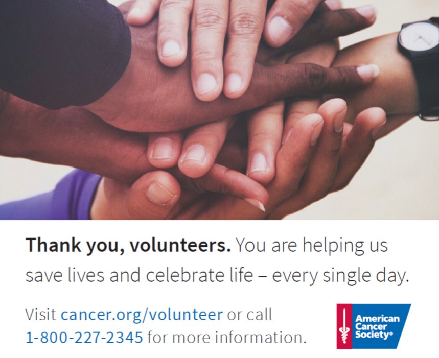 All hands in... "Volunteer" on 3. 1....2....3.....!!!!!! #MondayMotivation #MotivationMonday #NationalVolunteerWeek #NVW